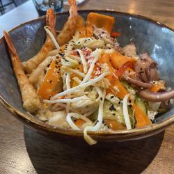 Salade de crevettes